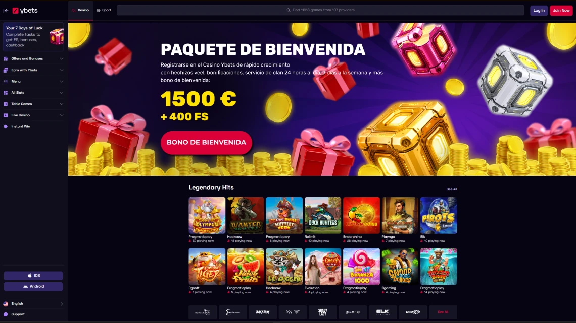 Resumen y opiniones de Ybets Casino